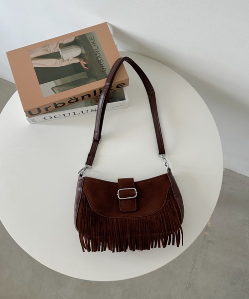 セール】ベルトフリンジショルダーバッグ（ショルダーバッグ）｜CLEA