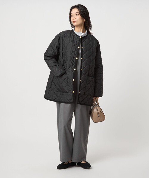【トラディショナルウェザーウェア】ARKLEY Aラインキルティングコート 34 別注】＜Traditional Weatherwear＞ARKLEY Aライン キルティング