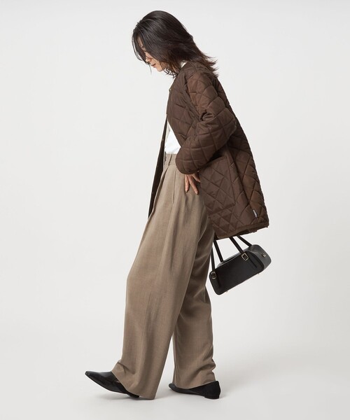 【トラディショナルウェザーウェア】ARKLEY Aラインキルティングコート 34 別注】＜Traditional Weatherwear＞ARKLEY Aライン キルティング