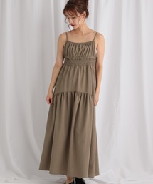 mysty woman | ティアードキャミワンピース 591109(ワンピース)