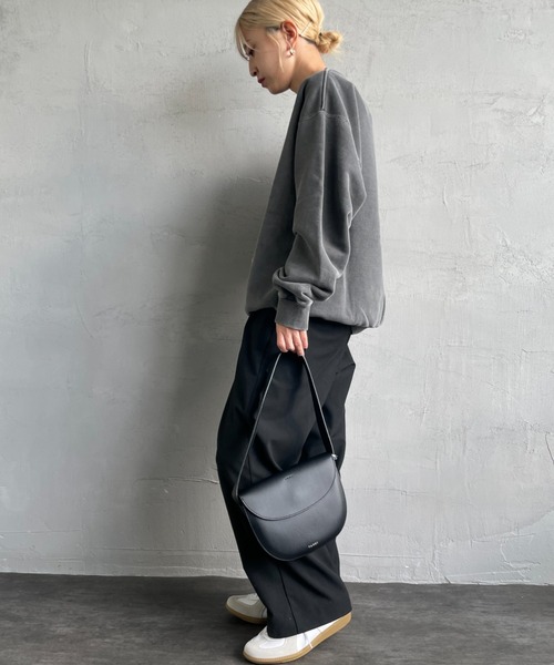 GOOD ROCK SPEED（グッドロックスピード）の「[GOOD ROCK SPEED/グッドロックスピード] 別注 NIRVANA プリントスウェット（スウェット・レディース・チャコールグレー・L/XL/M）」の2枚目の写真