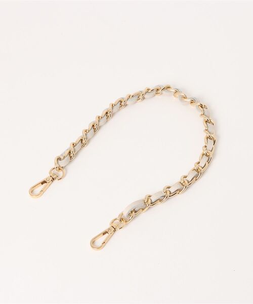 Elura（エルーラ）の「レザーギャザーBAG/451641（ハンドバッグ・レディース・ブラック/オフホワイト・ONE SIZE）」の22枚目の写真