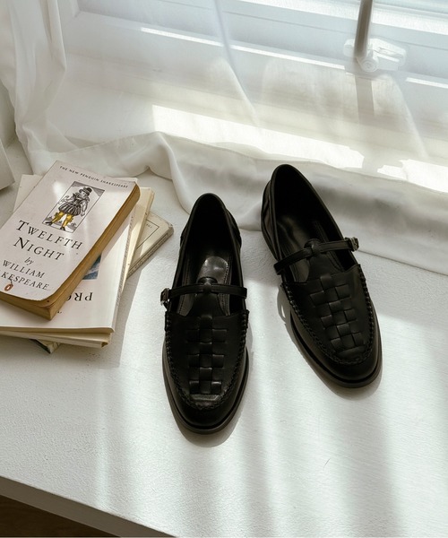 footprints ブラウン ストラップローファー 37 footprints ブラウン ストラップローファー 37