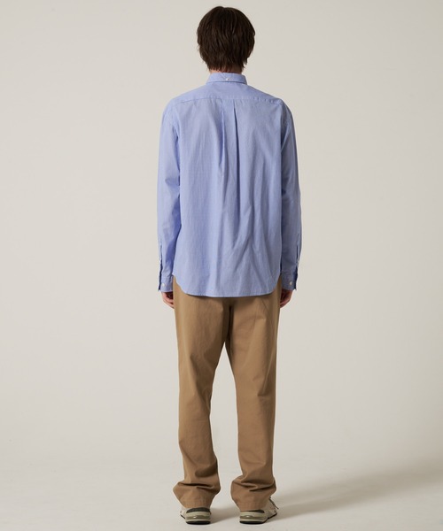 Eddie Bauer（エディーバウアー）の「ブロード チェック 刺繍 シャツ（シャツ/ブラウス・メンズ・ブルー系1/ブルー系2/ピンク/ブラック系1/レッド系1/ブルー系3/ネイビー系1/ブラック系2・S/M/L/XL/XXL）」の13枚目の写真