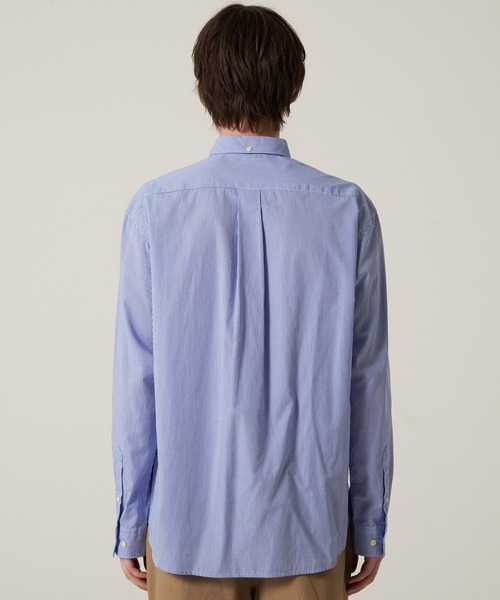 Eddie Bauer（エディーバウアー）の「ブロード チェック 刺繍 シャツ（シャツ/ブラウス・メンズ・ブルー系1/ブルー系2/ピンク/ブラック系1/レッド系1/ブルー系3/ネイビー系1/ブラック系2・S/M/L/XL/XXL）」の17枚目の写真