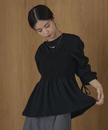 kivi | シャーリングギャザーブラウス(シャツ/ブラウス)