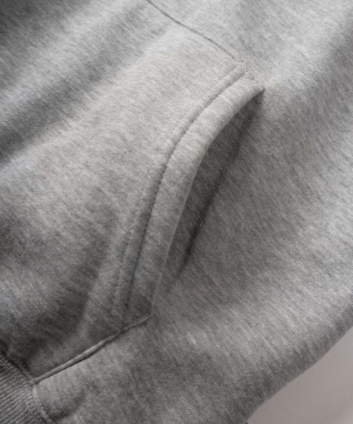 DISCUS（ディスカス）の「【71】【DISCUS/ディスカス】ブランドロゴ ワンポイント 裏ボア プルパーカー（パーカー・メンズ・ブルー/グレー/ネイビー/ブラック/ベージュ/アッシュグレー・M/L/XL）」の10枚目の写真