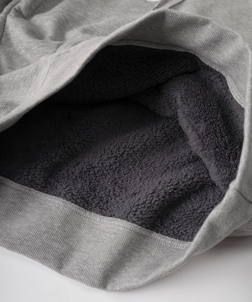 DISCUS（ディスカス）の「【71】【DISCUS/ディスカス】ブランドロゴ ワンポイント 裏ボア プルパーカー（パーカー・メンズ・ブルー/グレー/ネイビー/ブラック/ベージュ/アッシュグレー・M/L/XL）」の15枚目の写真