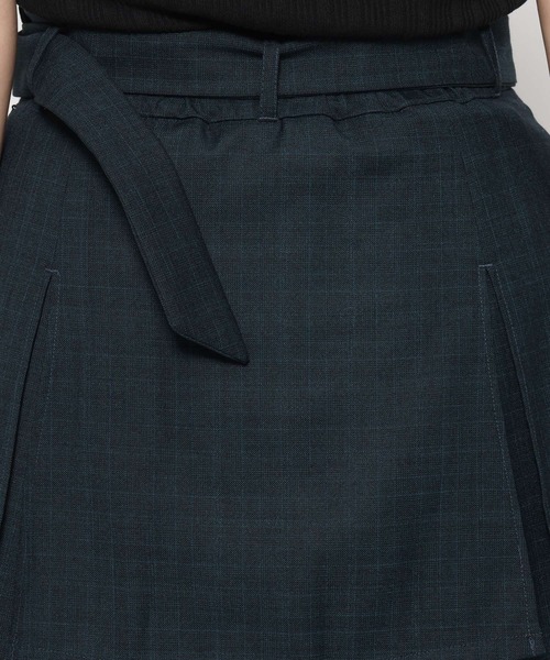 セール】2Pメランジショートジャケット＊スカパン(HARE)（セットアップ