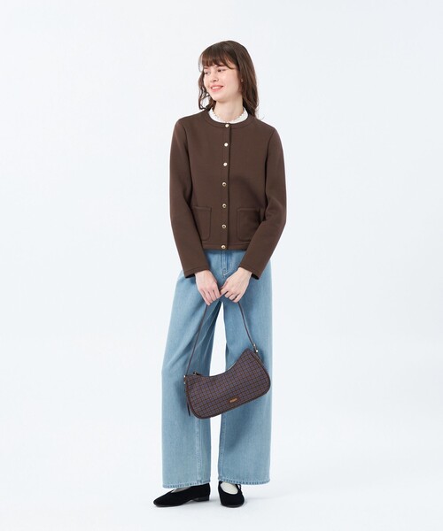 ノーカラージャケッット マッキントッシュ フィロソフィー ダンボールジャケット MACKINTOSH PHILOSOPHY｜マッキントッシュ フィロソフィーのノー