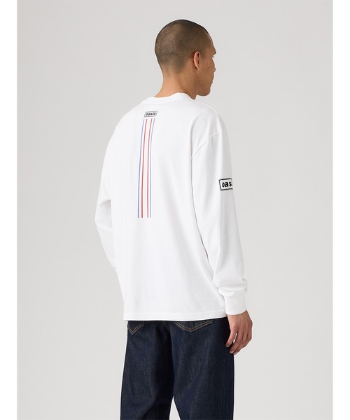 Levi's（リーバイス）の「Levi's/リーバイス LEVI’S(R)x OASIS MOD ロングスリーブバンドTシャツ（Tシャツ/カットソー・メンズ・ホワイト・S/M/L/XL）」の13枚目の写真