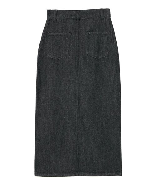 CRAFT STANDARD BOUTIQUE(クラフトスタンダードブティック)の「ラップ風デニムスカート(デニムスカート・レディース・ブラック/アイボリー/インディゴブルー・L/M)」の14枚目の写真