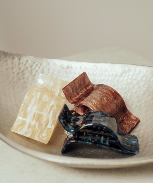 Shelly island(シェリーアイランド)の「ヘアクリップ(バレッタ/ヘアクリップ・レディース・ホワイト/ブラウン/その他・FREE)」の16枚目の写真