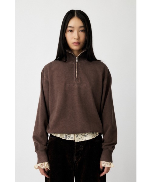 トップス mcsft セール】FADE HALF ZIP TOP（スウェット）｜MOUSSY（マウジー）の