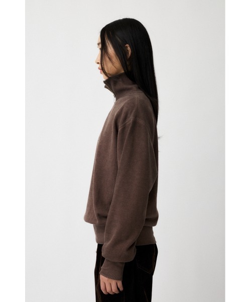 MOUSSY（マウジー）の「FADE HALF ZIP TOP（スウェット）」 - WEAR