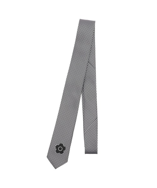 MARY QUANT（マリークワント）の「チェッカーフラッグ ネクタイ（付け襟・レディース・ブラック×ホワイト・FREE）」の2枚目の写真