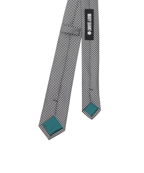 MARY QUANT（マリークワント）の「チェッカーフラッグ ネクタイ（付け襟・レディース・ブラック×ホワイト・FREE）」の3枚目の写真