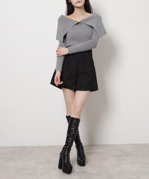 セール】【ラク盛り／ロングブーツ】リピーター続出／脚長美脚 2WAY