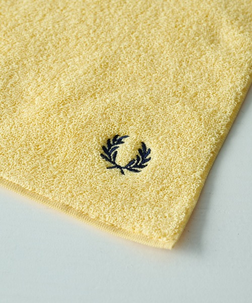 FRED PERRY（フレッドペリー）の「【FRED PERRY】TOWEL HANDKERCHIEF F20008（ハンカチ/ハンドタオル・レディース・イエロー/グリーン/ホワイト/ブルー/ブラック・FREE）」の17枚目の写真