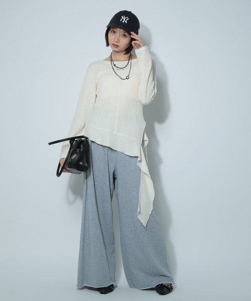 『TTページ』 2WAYイレヘムプレートプルオーバー（Tシャツ/カットソー