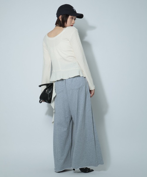 PAGEBOY（ページボーイ）の「2WAYイレヘムプレートプルオーバー（Tシャツ/カットソー・レディース・ブラック/オフホワイト/ブルー系その他・FREE）」の12枚目の写真