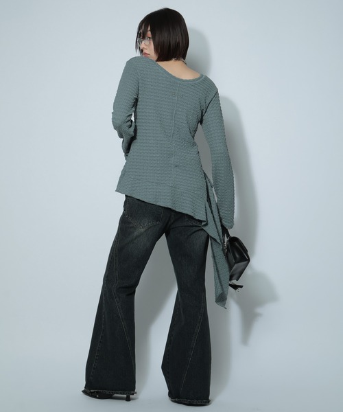 PAGEBOY（ページボーイ）の「2WAYイレヘムプレートプルオーバー（Tシャツ/カットソー・レディース・ブラック/オフホワイト/ブルー系その他・FREE）」の20枚目の写真