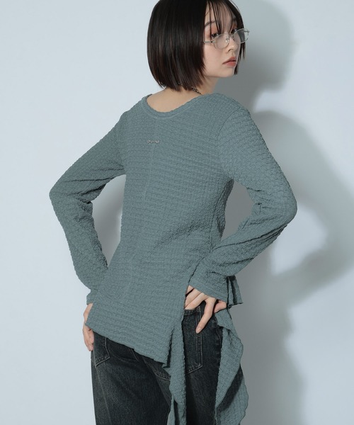 2WAYイレヘムプレートプルオーバー（Tシャツ/カットソー