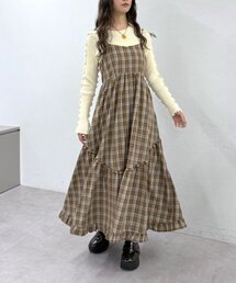 w closet | アソートティアードキャミワンピース(ワンピース)