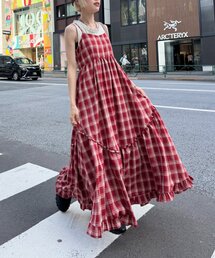 w closet | アソートティアードキャミワンピース(ワンピース)