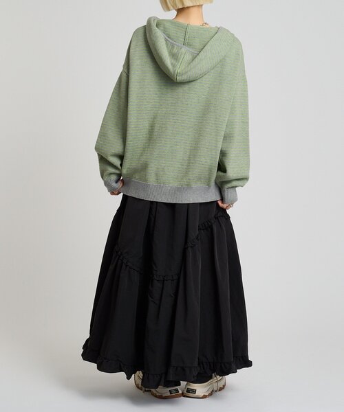 w closet（ダブルクローゼット）の「アソートティアードキャミワンピース（ワンピース・レディース・ブラック/アイボリー/レッド/ネイビー/ブラウン/レッド系その他/ブルー/カーキ/ブラウン系その他・FREE）」の13枚目の写真