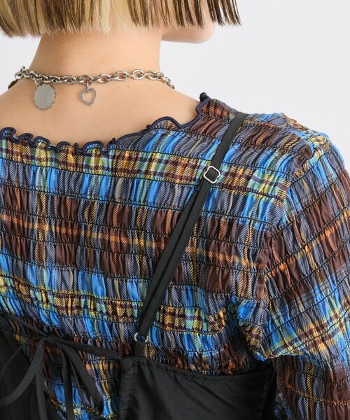 w closet（ダブルクローゼット）の「アソートティアードキャミワンピース（ワンピース・レディース・ブラック/アイボリー/レッド/ネイビー/ブラウン/レッド系その他/ブルー/カーキ/ブラウン系その他・FREE）」の19枚目の写真