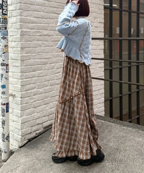 w closet（ダブルクローゼット）の「【定番アイテム】アソートティアードキャミワンピース（ワンピース・レディース・ブラック/アイボリー/レッド/ネイビー/ブラウン/レッド系その他/ブルー/カーキ/ブラウン系その他/オフホワイト/ブラック系その他/ブラック系その他2・FREE）」の22枚目の写真