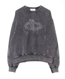 ILL'S（イルズ）の「AW ピグメント ペイント スウェット メンズ レディース ユニセックス 【ILL'S】（スウェット・メンズ）」