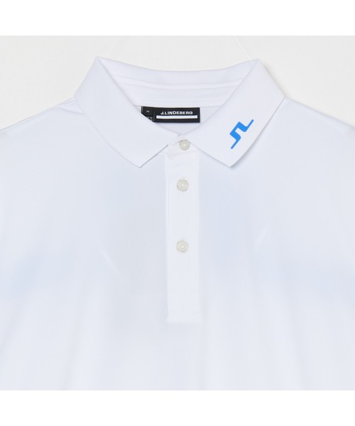 J.LINDEBERG（ジェイリンドバーグ）の「【J.LINDEBERG/GOLF】バックブリッジシーズン柄ポロ（ポロシャツ・メンズ・ブラック/ネイビー/ホワイト・46/44）」の10枚目の写真