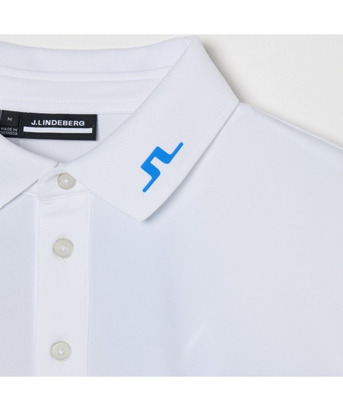 J.LINDEBERG（ジェイリンドバーグ）の「【J.LINDEBERG/GOLF】バックブリッジシーズン柄ポロ（ポロシャツ・メンズ・ブラック/ネイビー/ホワイト・46/44）」の14枚目の写真