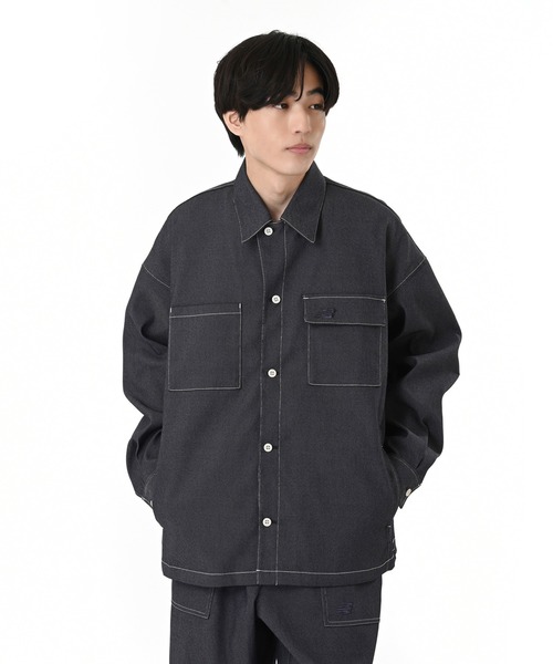 セール】デニムジャケット（デニムジャケット）｜New Balance