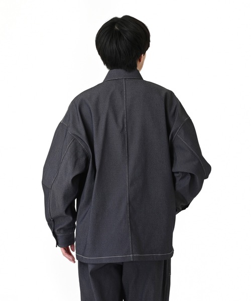 NEW BALANCE（ニューバランス）の「デニムジャケット（デニムジャケット・メンズ・ネイビー・SMALL/MEDIUM/LARGE/X-LARGE/XX-LARGE）」の10枚目の写真