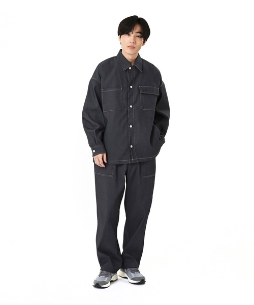 NEW BALANCE（ニューバランス）の「デニムジャケット（デニムジャケット・メンズ・ネイビー・SMALL/MEDIUM/LARGE/X-LARGE/XX-LARGE）」の12枚目の写真