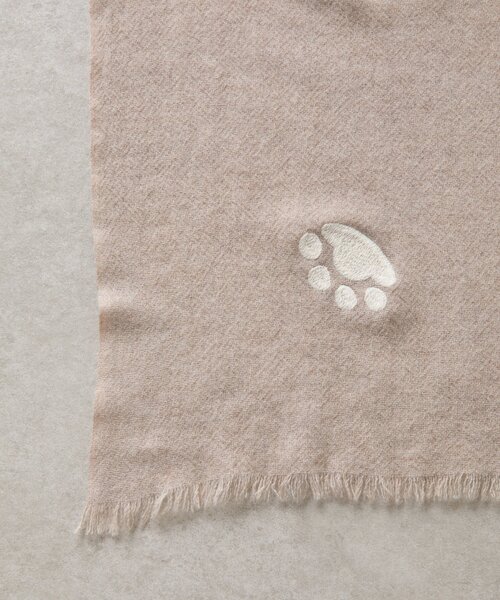 BEARDSLEY(ビアズリー)の「《CITRUS》ドッグ刺繍ストール(ストール/ショール・レディース・ベージュ・FREE)」の10枚目の写真