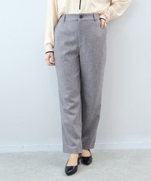 fleur by mint breeze（フルールバイミントブリーズ）の「【セットアップ・ウォッシャブル・アンチピリング】【L～5L 大きいサイズ】ウール調シャークストレートパンツ（その他パンツ・レディース）」