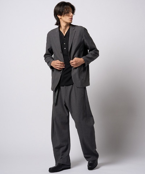 wjk（ダヴルジェイケイ）の「mko13194- combination slip-on shoes スリッポンシューズ(8994 bt51h)（スリッポン・メンズ・ブラック・41/42/43）」の13枚目の写真