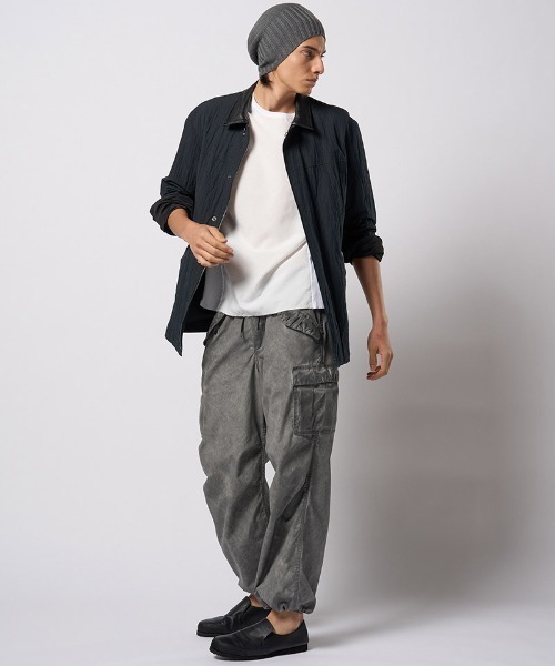 wjk（ダヴルジェイケイ）の「mko13194- combination slip-on shoes スリッポンシューズ(8994 bt51h)（スリッポン・メンズ・ブラック・41/42/43）」の14枚目の写真