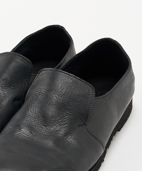 wjk（ダヴルジェイケイ）の「mko13194- combination slip-on shoes スリッポンシューズ(8994 bt51h)（スリッポン・メンズ・ブラック・41/42/43）」の20枚目の写真