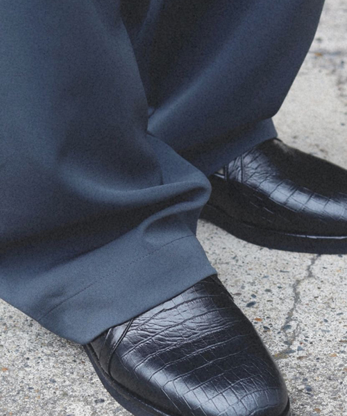 BAL(バル)の「BAL / バル STRAIGHT LEG STRECH CURV POCKET PANT(その他パンツ・メンズ・ブラック/チャコールグレー・1/2)」の14枚目の写真