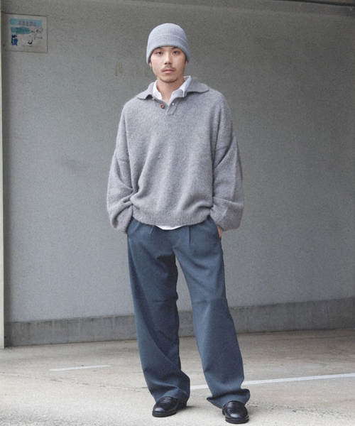 BAL(バル)の「BAL / バル STRAIGHT LEG STRECH CURV POCKET PANT(その他パンツ・メンズ・ブラック/チャコールグレー・1/2)」の18枚目の写真
