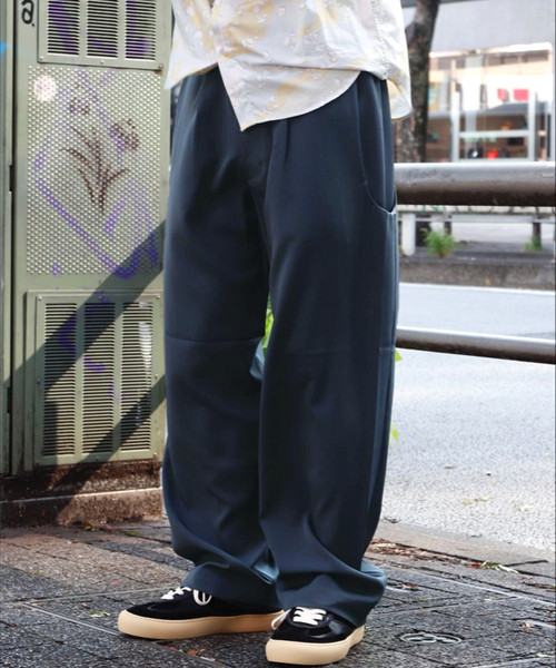 BAL(バル)の「BAL / バル STRAIGHT LEG STRECH CURV POCKET PANT(その他パンツ・メンズ・ブラック/チャコールグレー・1/2)」の8枚目の写真