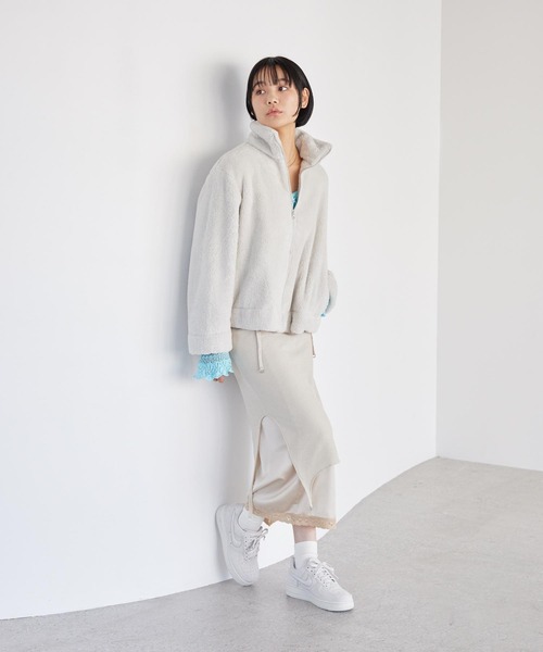 NIKEスポーツウェアジャケット ナイキ スポーツウェア エッセンシャル ウィメンズ ハイパイル