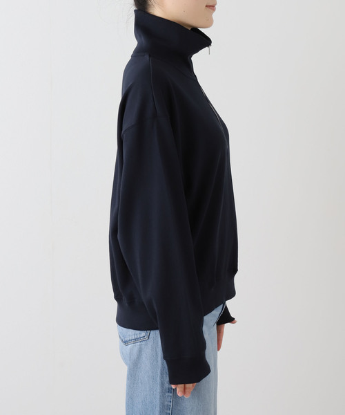 JOURNAL STANDARD relume(ジャーナルスタンダード レリューム)の「ハーフジップライトスウェット(Tシャツ/カットソー・レディース・ネイビー/ボルドー・FREE)」の19枚目の写真