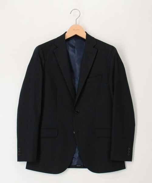 NOLLEY'S LIGHT(ノーリーズライト)の「《ビジカジ/セットアップ対応》サーモウォーカードビー ジャケット(テーラードジャケット・メンズ・ダークネイビー/インディゴブルー・M/L/XL)」の2枚目の写真