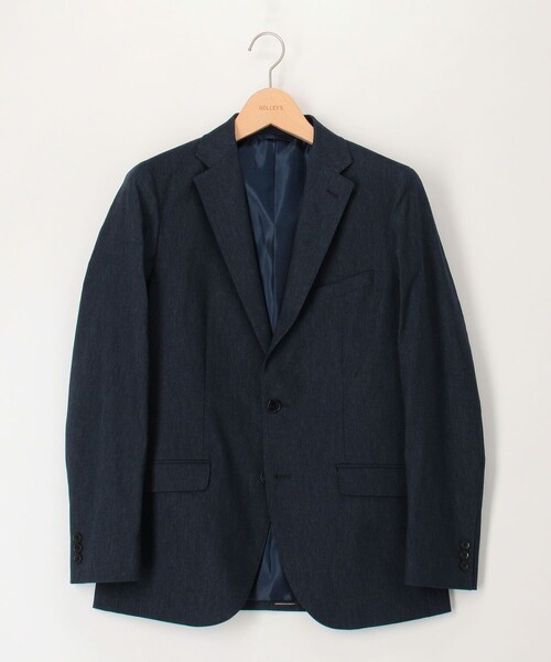 NOLLEY'S LIGHT(ノーリーズライト)の「《ビジカジ/セットアップ対応》サーモウォーカードビー ジャケット(テーラードジャケット・メンズ・ダークネイビー/インディゴブルー・M/L/XL)」の13枚目の写真